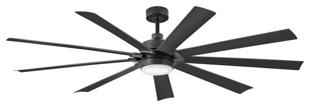 Hinkley Lighting 904280F-LWD Turbine 80" 9 Blade Smart LED Indoor - Matte Black