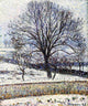 Camille Pissarro The Thaw Eragny, Gallery Wrapped Canvas Print, 20"x25"