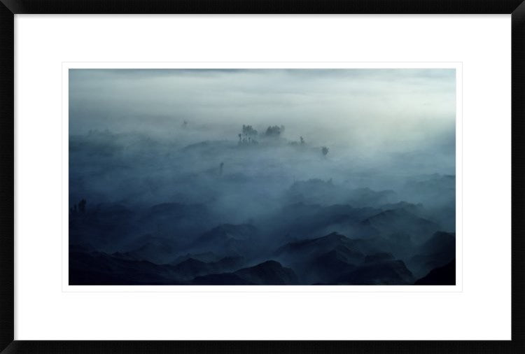 "Land Of Fog" Framed Digital Print by Rudi Gunawan, 30"x20"