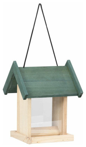 vidaXL Bird Feeders 4 pcs Firwood