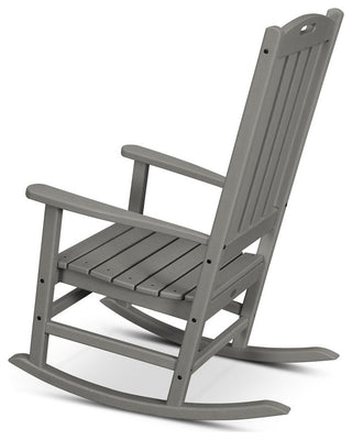 Polywood Nautical Porch Rocking Chair, Green
