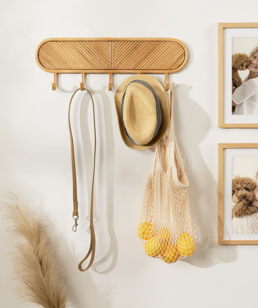 Tioga Wall Hooks, Natural, 20"x3"x8"