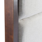 Modrest Manhattan Contemporary Canopy Cherry Bed, Eastern King