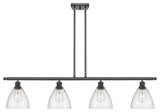 Innovations 516-4I-BK-GBD-754 4 Light Island Light, Matte Black