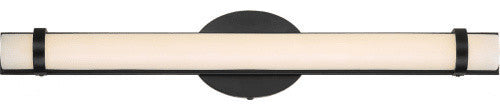 Slice LED Double Wall Sconce, Aged Bronze Finish