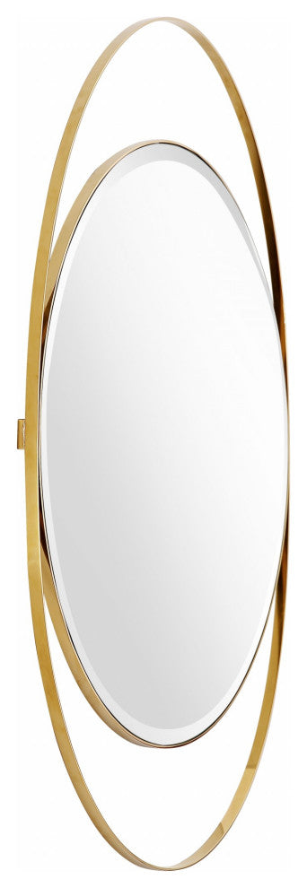 Black and Gold Wall Mirror