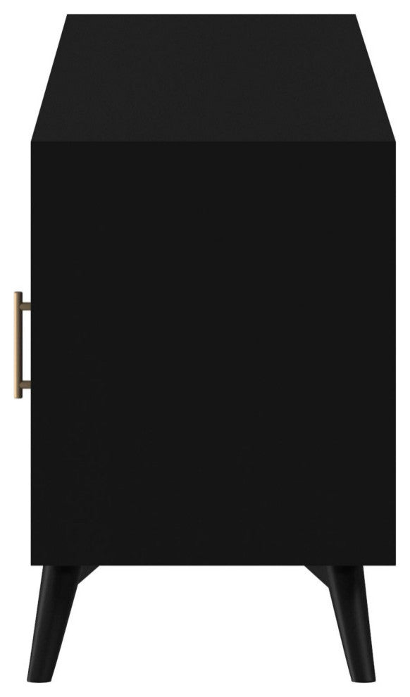 Flynn Large TV Console, Black
