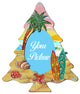 Coastal Christmas Tree Picture Set of 2