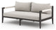 Sherwood Outdoor Sofa-63"-Bronze/Stone