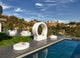 Pod Circular Lounger, Taupe Weave