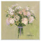 Stupell Industries Rose Bouquet Flower Green Pink Painting, 12 x 12