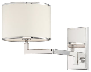 Crystorama Lighting Group MAD-B4101 Madison 13" Tall Wall Sconce - Polished