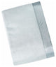 100% Silk Charmeuse Binding Blanket, Blue, King