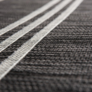 Rug Jill Zarin Jill Zarin Outdoor Charcoal Round 6' 7 x 6' 7