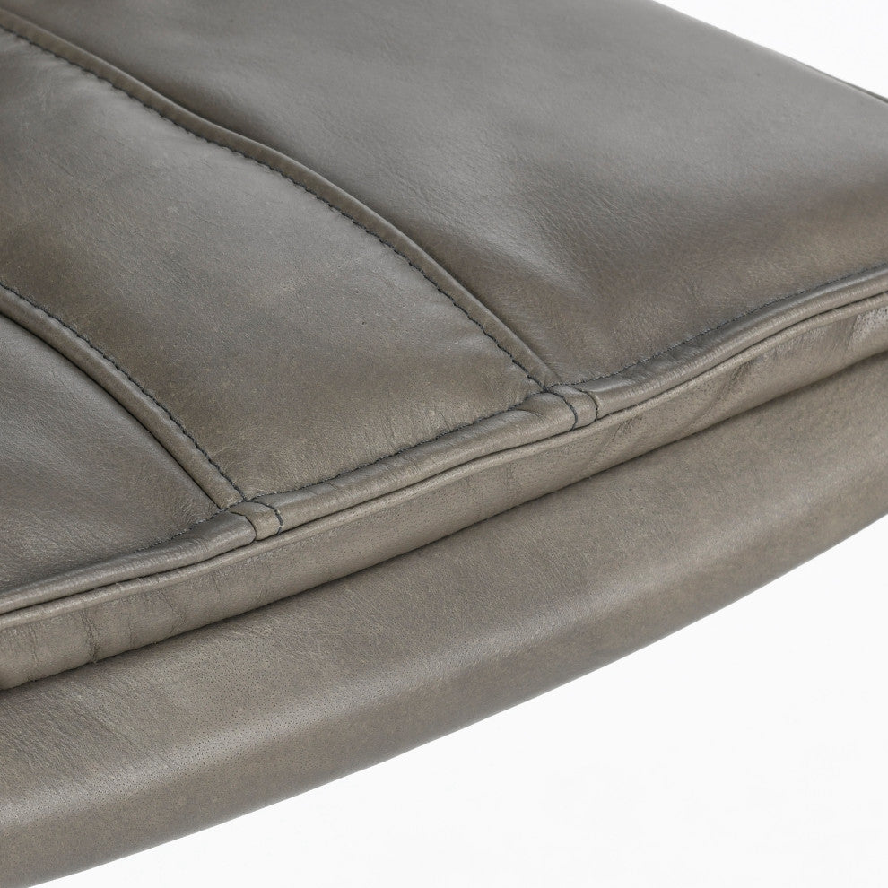 Mayer 26" Counter Stool, Pewter Gray