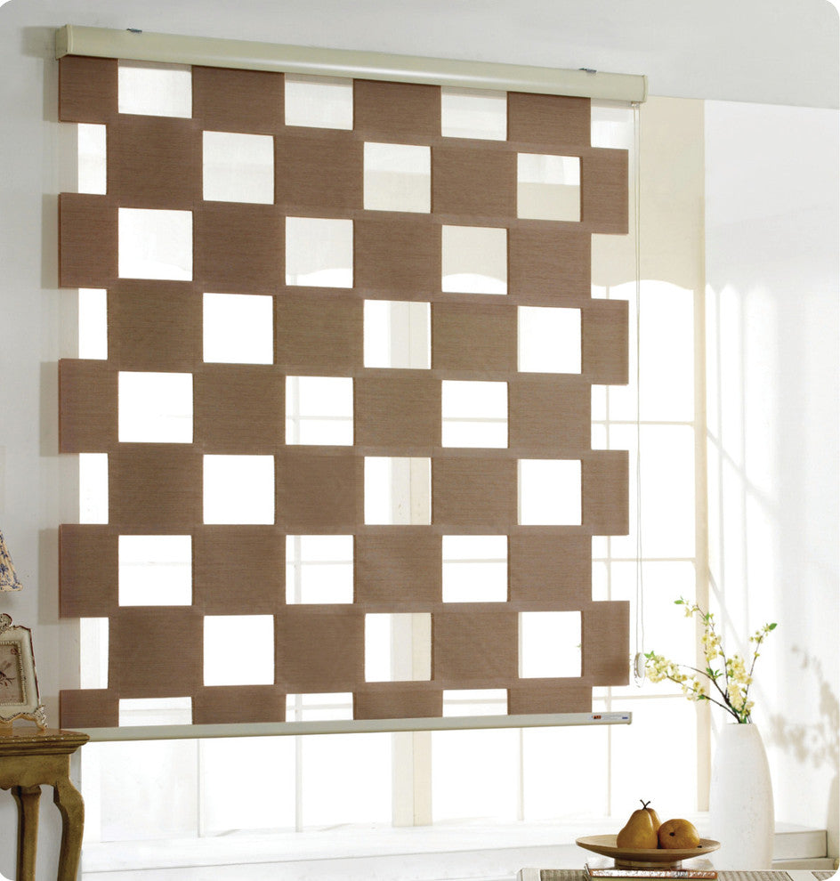 Cube Zebra Blind, Choco
