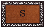 Rembrandt Monogram Doormat 22"x36", Letter S