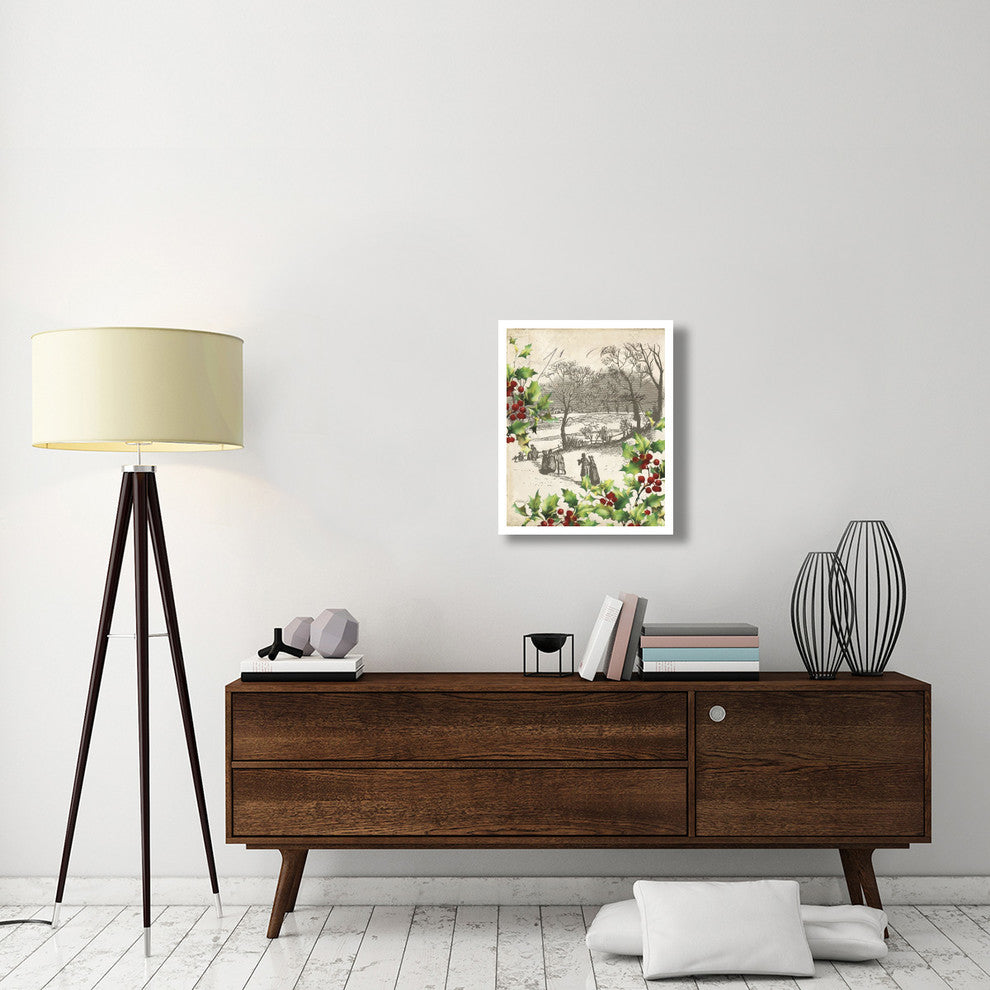 "Vintage Holiday I" Digital Paper Print by Katie Pertiet, 22"x26"