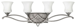 Hinkley Brooke Large Four Light Vanity, Antique Nickel