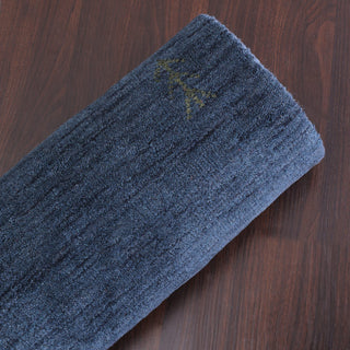 HAND KNOTTED LOOM WOOL ECO - FRIENDLY AREA RUGS - Light Blue,Contemporary