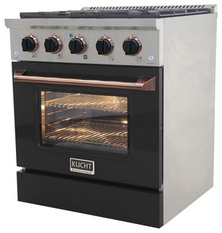 KUCHT Pro-Style 30" 4.2 cu. ft. Range Custom, Black Rose, Natural Gas