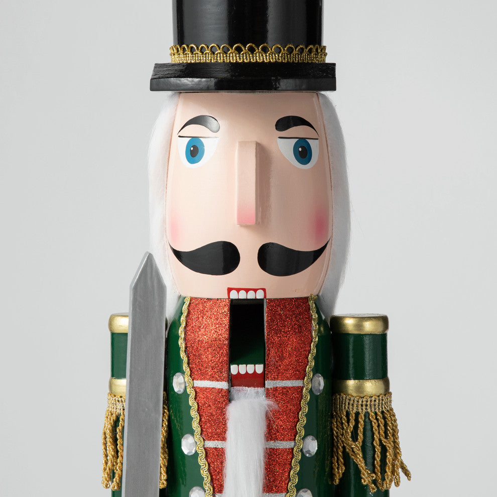 42"H Wooden Christmas Soldier Nutcracker