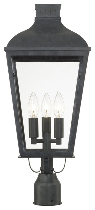 Crystorama Lighting Group DUM-9807 Dumont 3 Light 23" Tall - Graphite