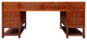 Chinese Brown Drawers Base Top Wood Editor Office Writing Desk Table Hcs7628