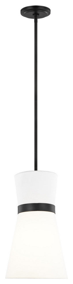 Clark 1-Light Pendant, Midnight Black