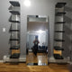 SlayStation Natalie Mirrored Column, Black