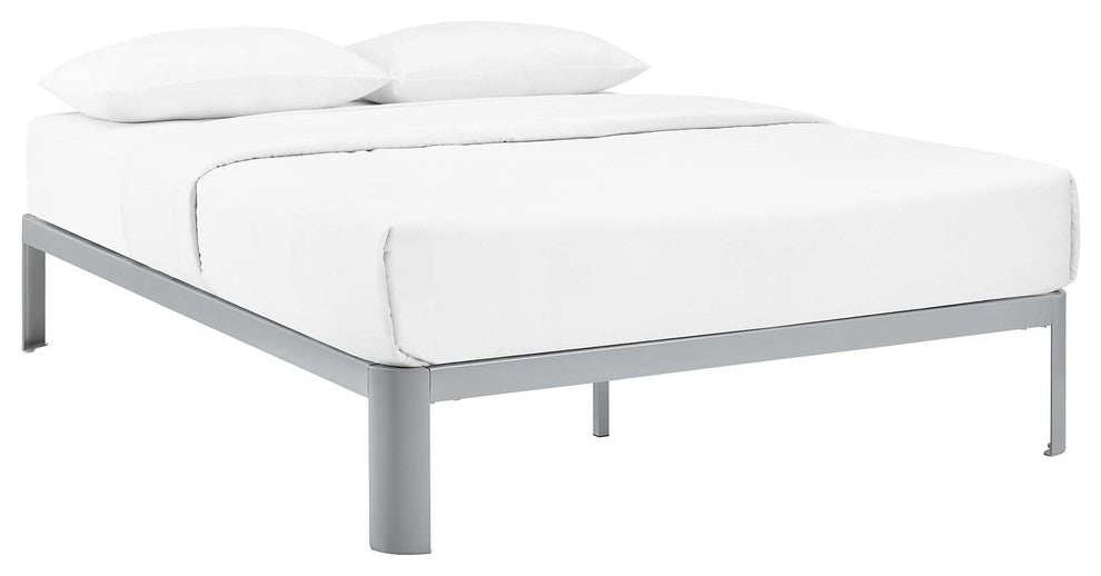 Corinne Full Bed Frame, Gray