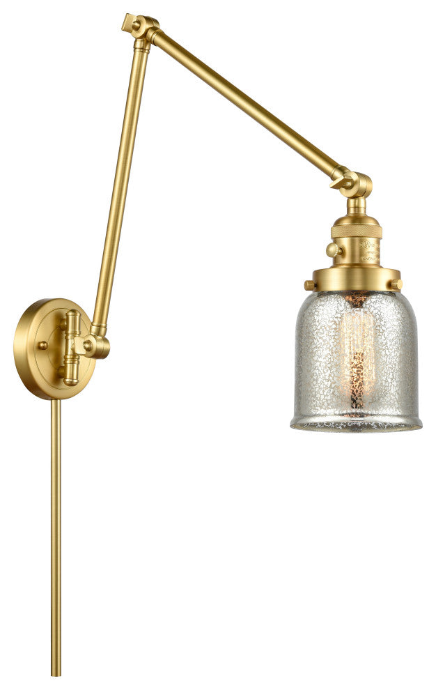 INNOVATIONS 238-SG-G58 1-Light Swing Arm Satin Gold