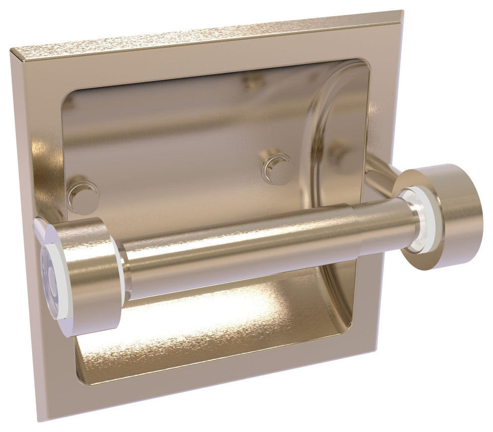 Clearview Recessed Toilet Paper Holder, Antique Pewter