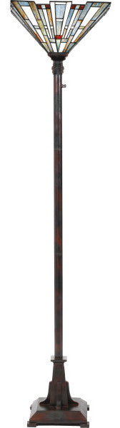 Maybeck 1-Light Floor Lamp, Valiant Bronze