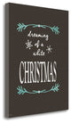 "White Christmas" By Jo Moulton, Giclee Print on Gallery Wrap Canvas