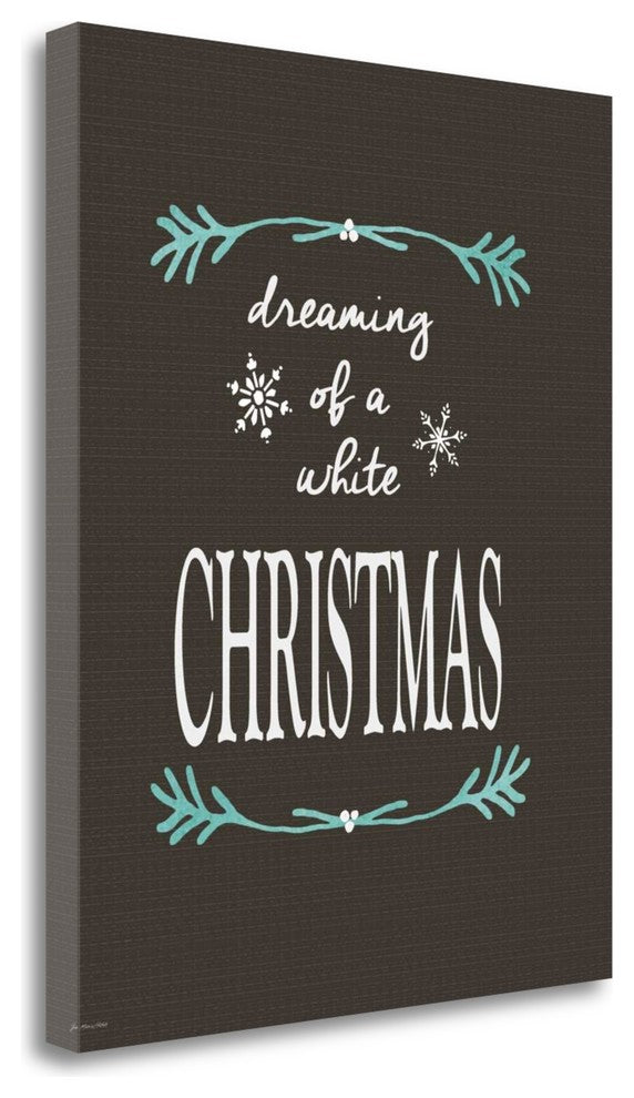"White Christmas" By Jo Moulton, Giclee Print on Gallery Wrap Canvas