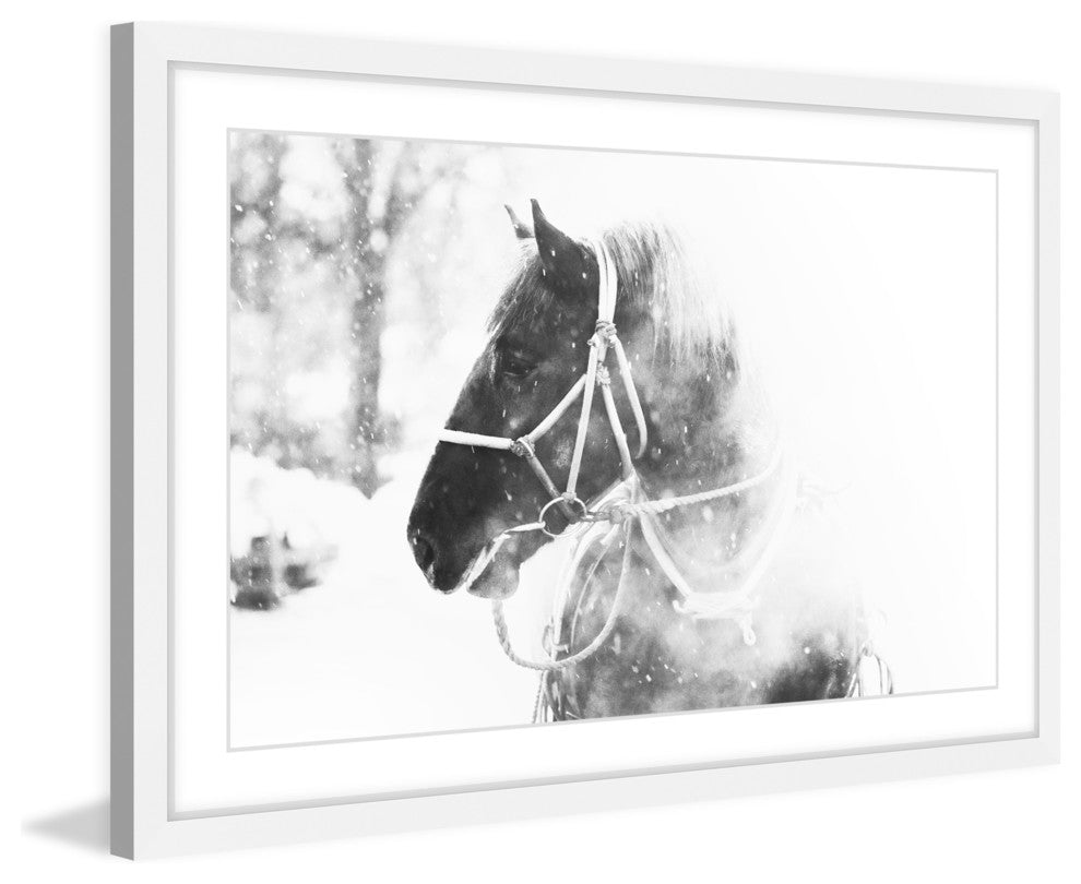 Marmont Hill, "Cold Breath" Framed Painting Print, 36x24