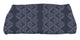 Dotted Decor 28"x58" Navy Blue Stripe Bath Towel