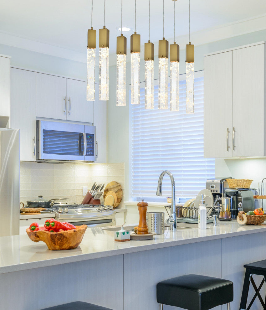 Home Living 36" Pendant, Satin Gold