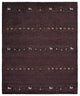HAND KNOTTED LOOM SILK ECO-FRIENDLY AREA RUG-9'x12',Rectangle,Brown,Contemporary