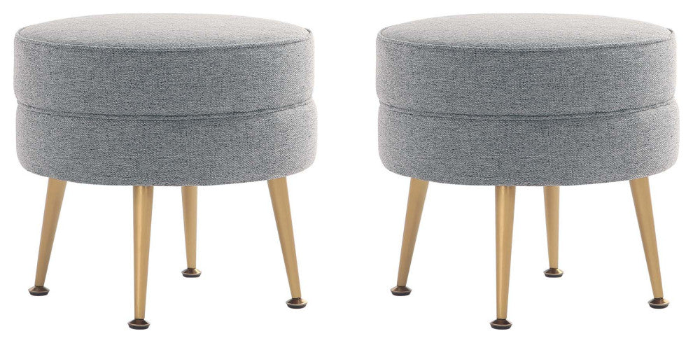 Manhattan Comfort Bailey Ottoman, Set of 2