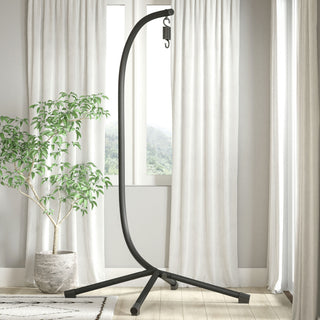 Black Hanging Chair Stand