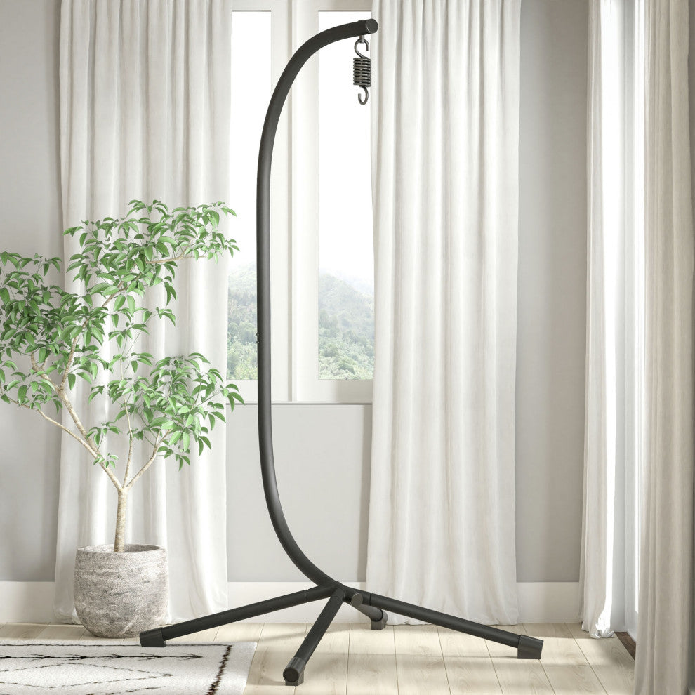 Black Hanging Chair Stand