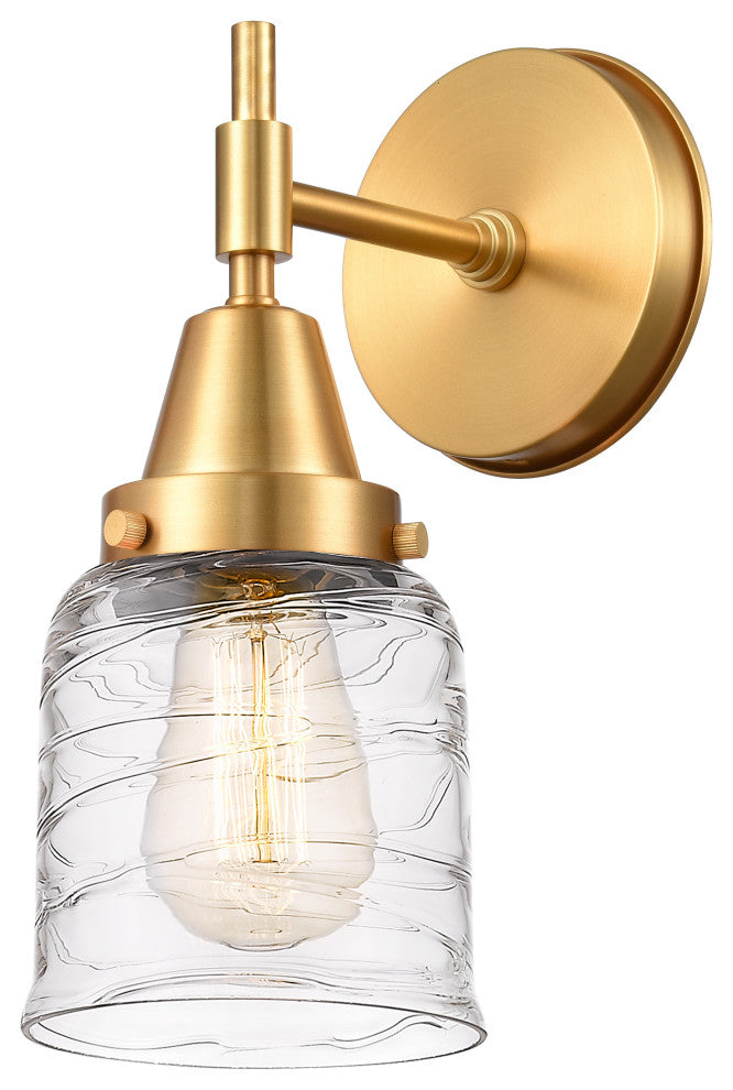 Innovations 447-1W-SG-G513-LED 1-Light Sconce, Satin Gold