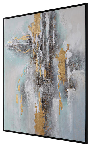 Uttermost Mountain Mist Hand Painted Canvas