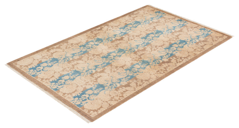 Mogul, One-of-a-Kind Hand-Knotted Area Rug Brown, 3'2"x5'2"