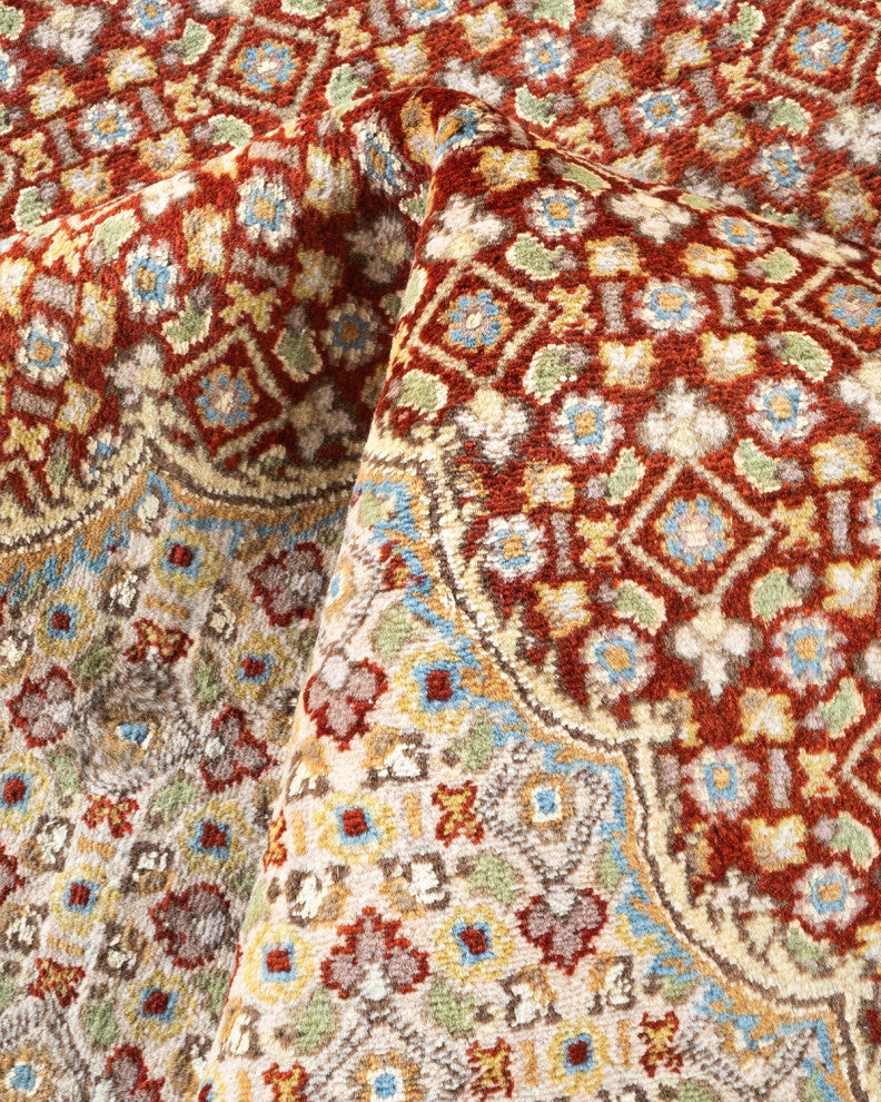 MOGUL, Hand Knotted Area Rug 9' 7" X 6' 8"