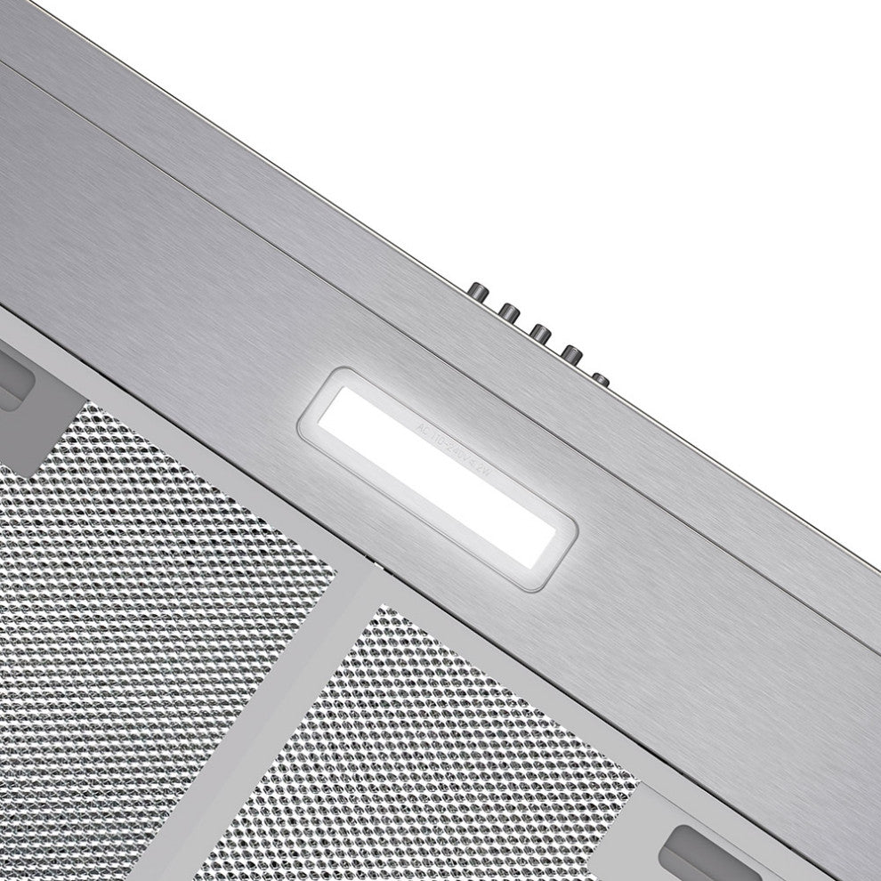 Streamline 30" Bergamo Ductless Undermount Range Hood, Stainless Steel