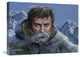 "Conquering the Mountain" Stretched Canvas Giclee by Mort Kunstler, 24"x18"