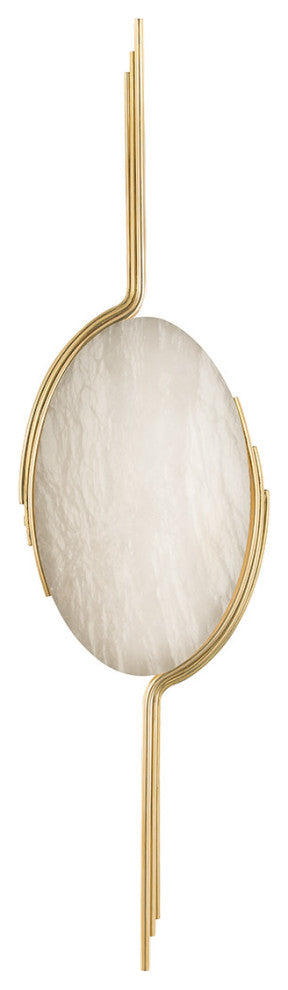 Corbett Lighting 336-01 Lapis 28" Tall LED Wall Sconce - Vintage Brass